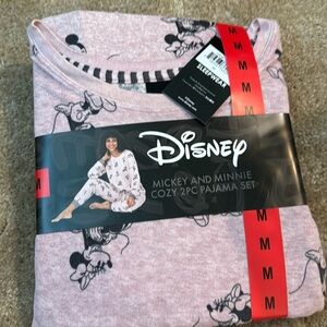 Mickey and Minnie 2 piece pajamas set